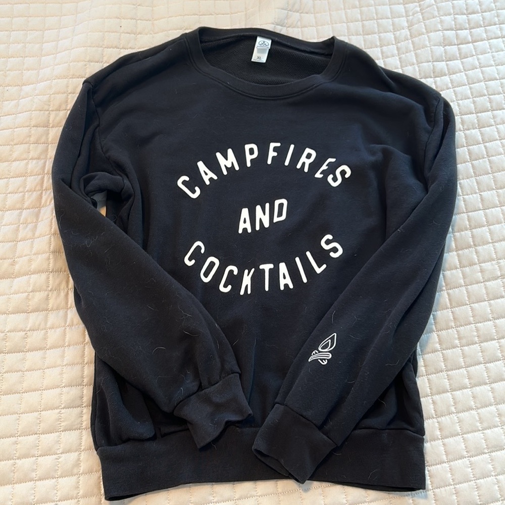 🔥 Campfire and Cocktails Sweatshirt 🔥